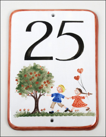 Hausnummer, Sonderformat