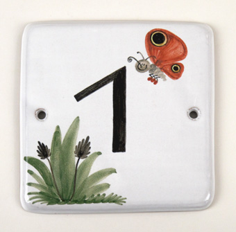 Hausnummer Sonderformat