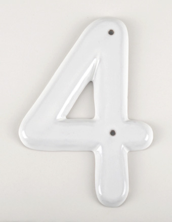 Hausnummer Sonderformat