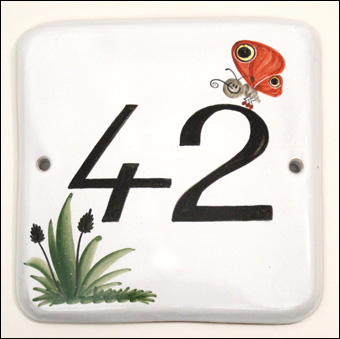 Hausnummer, Sonderformat