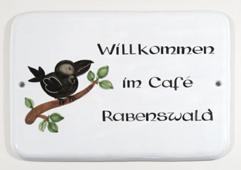 Hausschild Sonderformat