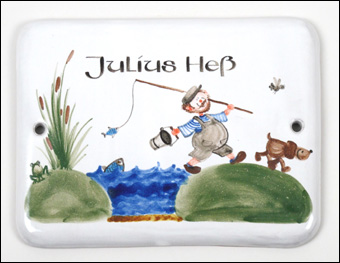 Türschild Sonderformat