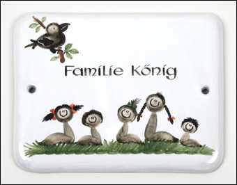 Türschild Sonderformat