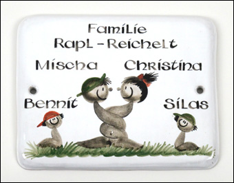 Türschild Sonderformat