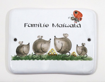 Türschild Sonderformat