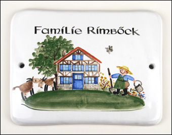 Türschild Sonderformat