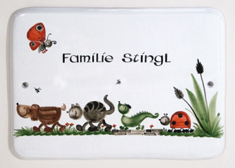 Türschild Sonderformat