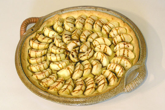 Apfeltarte in unserer Tarteform