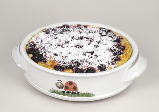 Grieß-Kirsch-Auflauf