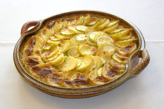 Kartoffel-Zucchini-Gratin