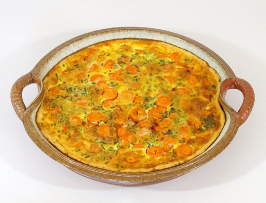 Möhren-Schinken-Tarte