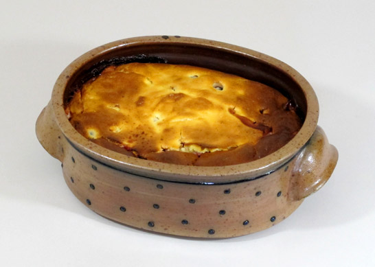 Quark-Pflaumen-Auflauf