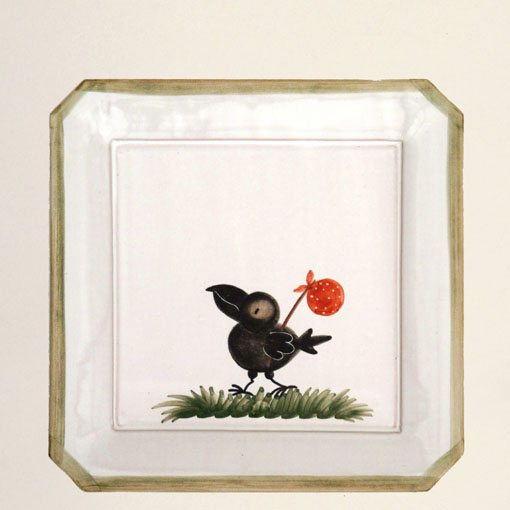 viereckige Platte mittel