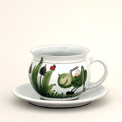 bauchige Tasse groß