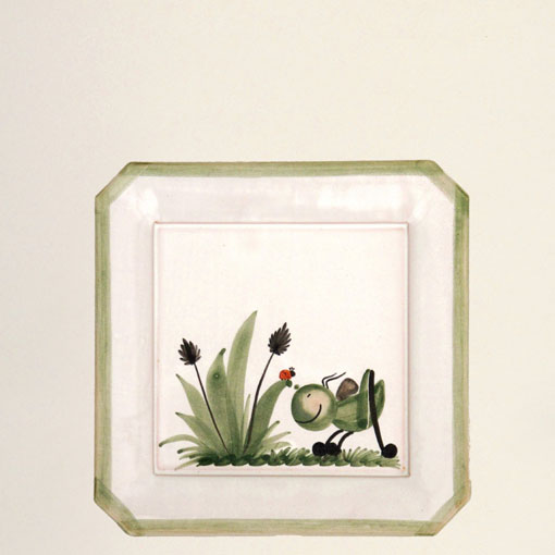 viereckige Platte klein